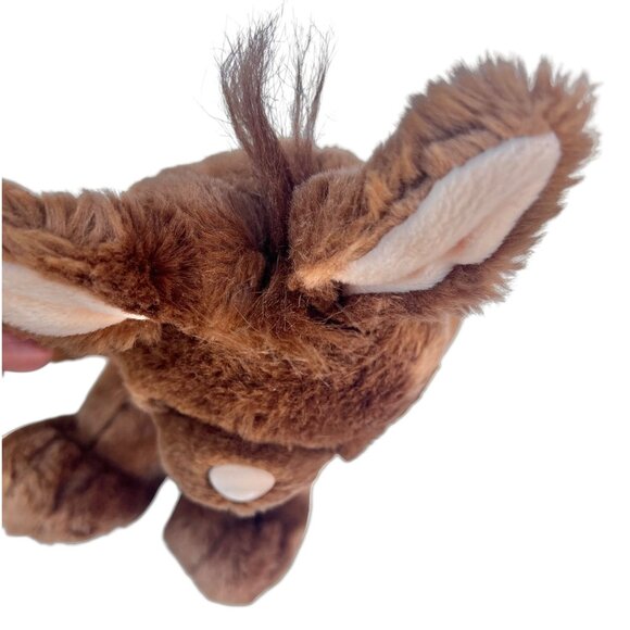 Build A Bear Soft Plush Brown Bunny Rabbit White Tail & Ears Stuffed Animal 12" - Picture 9 of 9